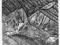 2er Zeichnung (Berge)